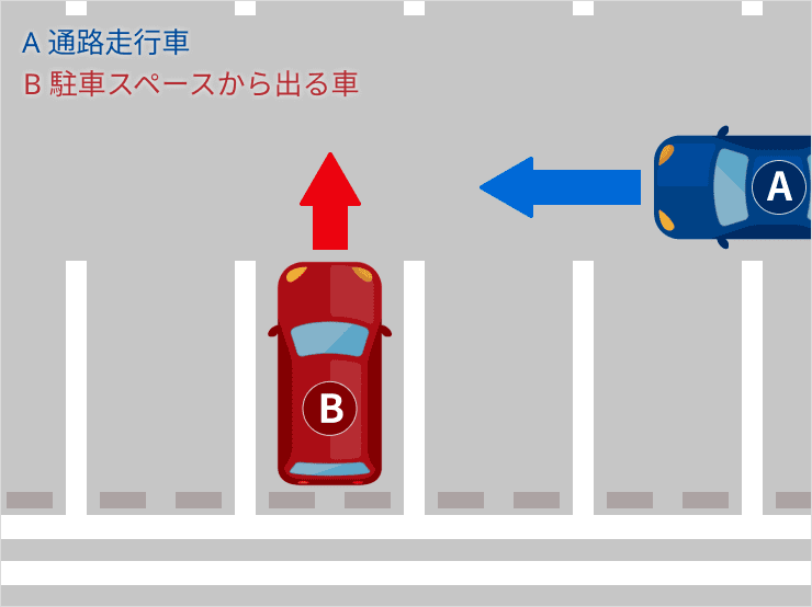 事故状況のイラスト
